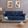 Waterproof Quilted Sofa Cover(Navy Blue)