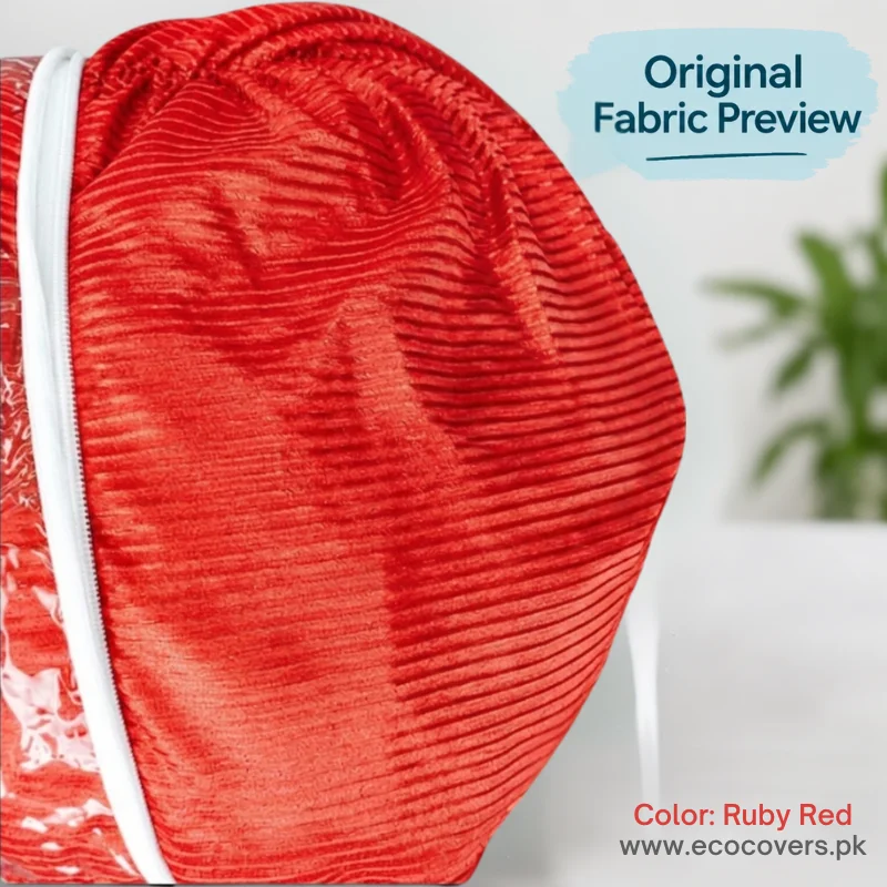Ruby Red Jersey Fabric Plain Jersey Fabric (Ruby Red)