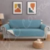 Waterproof Quilted Sofa Cover(Sky Blue)
