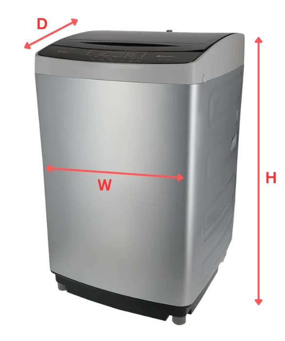 Washing Machine Dimensions Marks